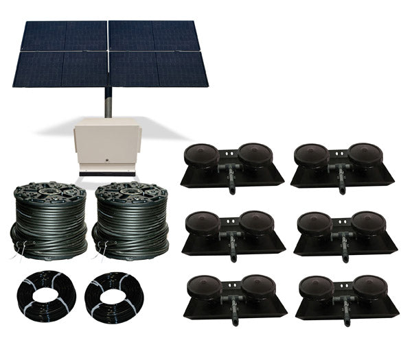 Outdoor Water Solutions TurboAir™ XL 24v Direct Drive Solar Aeration Systems