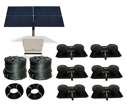 Outdoor Water Solutions TurboAir™ XL 24v Direct Drive Solar Aeration Systems