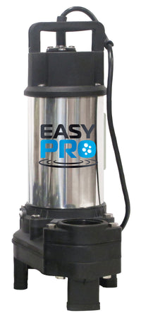 EasyPro TH750 stainless steel pump with power cord on white background