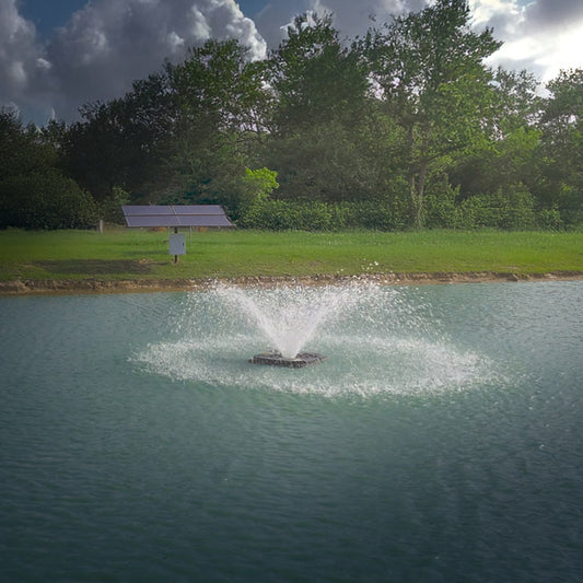 ASF100 Outdoor Water Solutions Aerify Solar Aerating Fountain