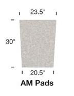 AMM Replacement Filter Pad – Medium Aquafalls