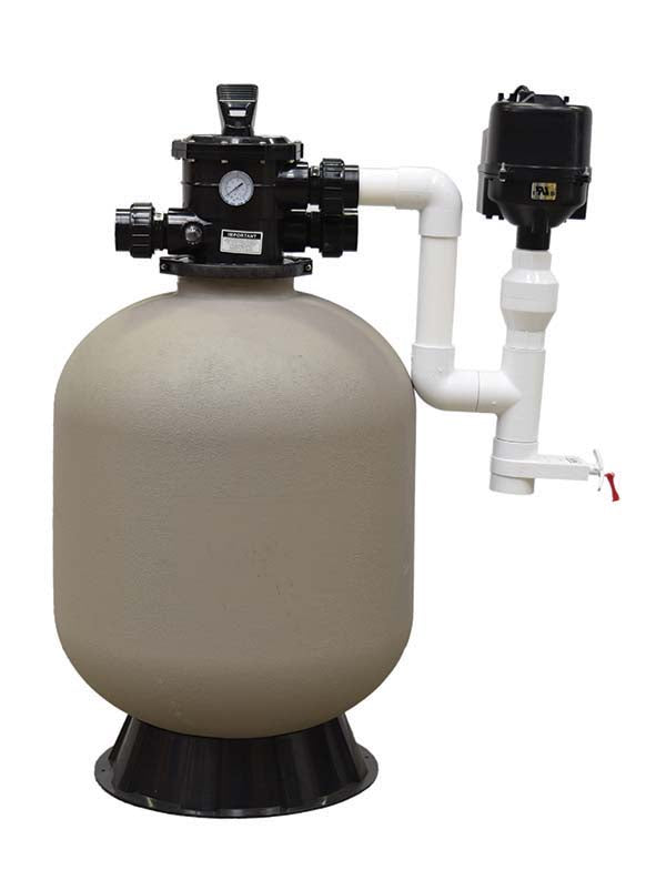 PBF6000BL EasyPro Pressurized Bead Filter with Blower – 6000 gallon maximum