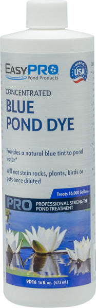 PD16 Concentrated Blue Pond Dye – 16oz. (1 pint)