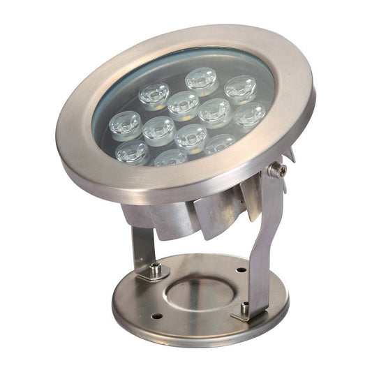 LED12WW 12 Watt Stainless Steel Underwater LED Light