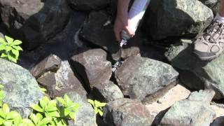 BWFN Black Waterfall Foam Installation