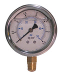 G50L 0-50 PSI liquid filled gauge 1/4" npt