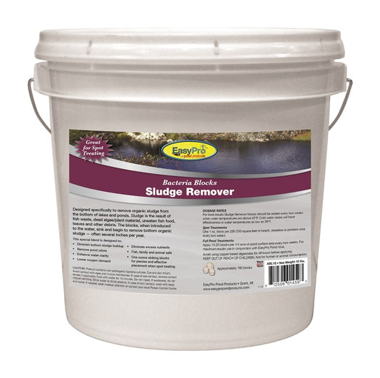 ABL10 Muck & Sludge Remover Blocks, 10 lb pail