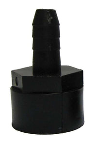 SS41238 Black Fitting 1/2" FPT x 3/8" Barb