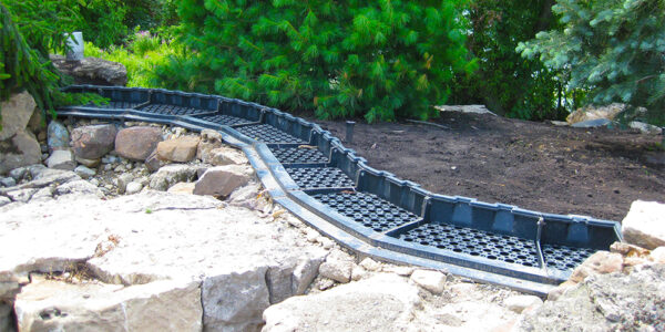 Pond Waterfall Spillways & Diffusers