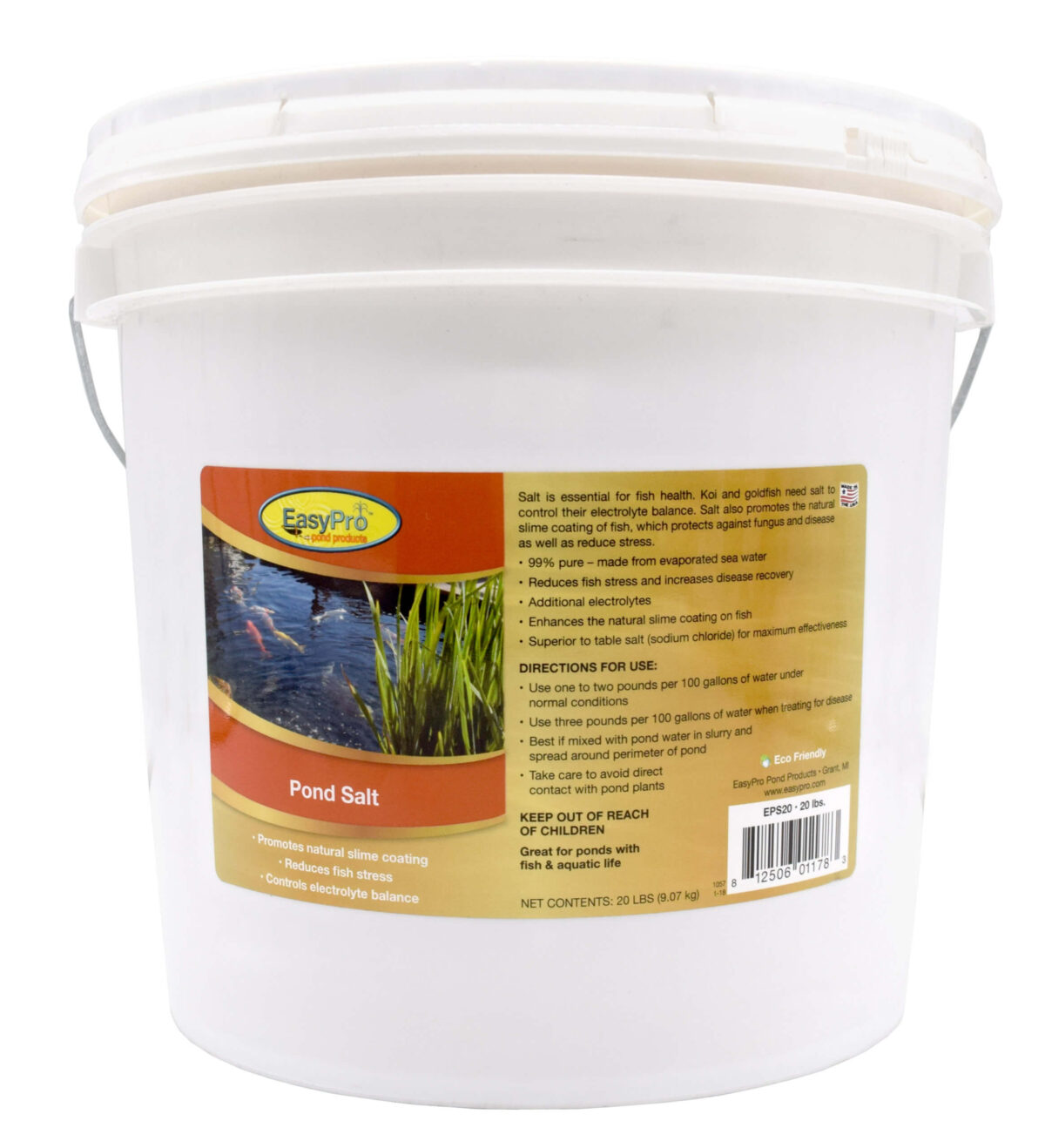EPS20 Pond Salt – 20 lb. pail