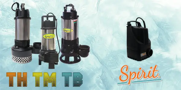 Submersible Pumps TH, TM, TB, Spirit (1850-17,500 gph)