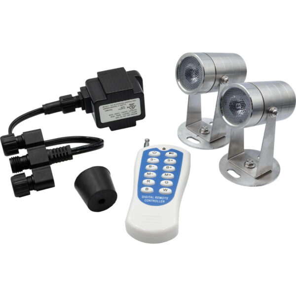 SK4RGB – 4 Watt Stainless Steel RGB Light Kit for Sugar Kettles